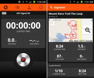App pour cycliste