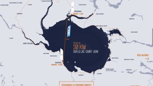 TRAVERSÉE DU LAC-SAINT-JEAN À VÉLO