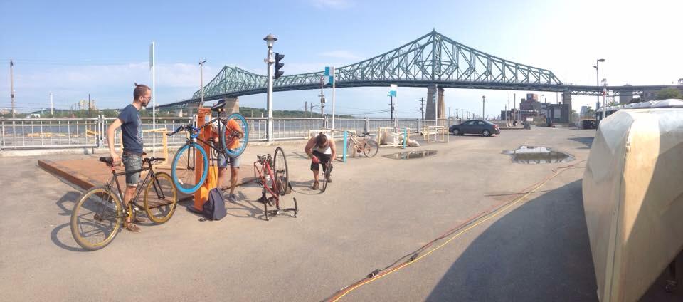 Des stations de réparation de vélo à la disposition des cyclistes&nbsp;montréalais