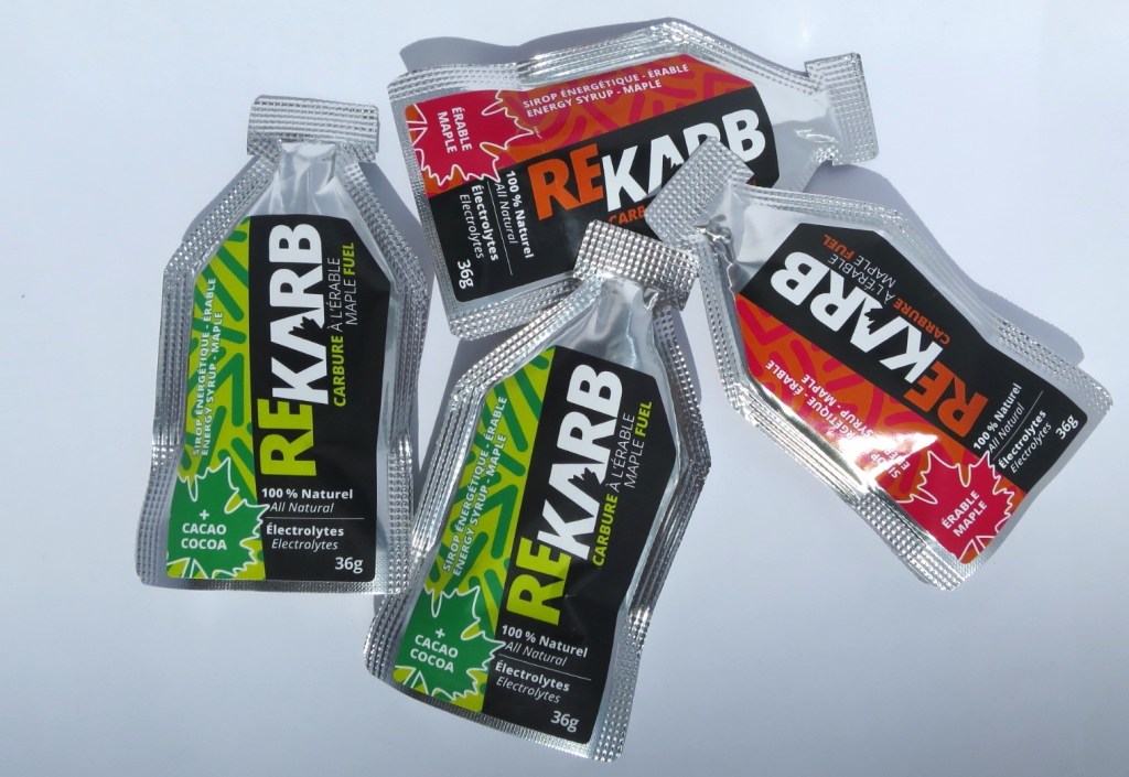 Les gels énergétiques&nbsp;Rekarb