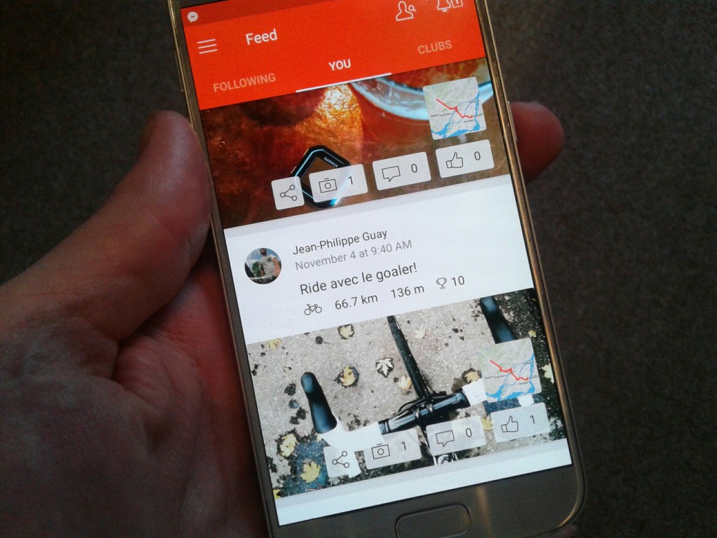 Les routes préférées des Québécois, selon&nbsp;Strava