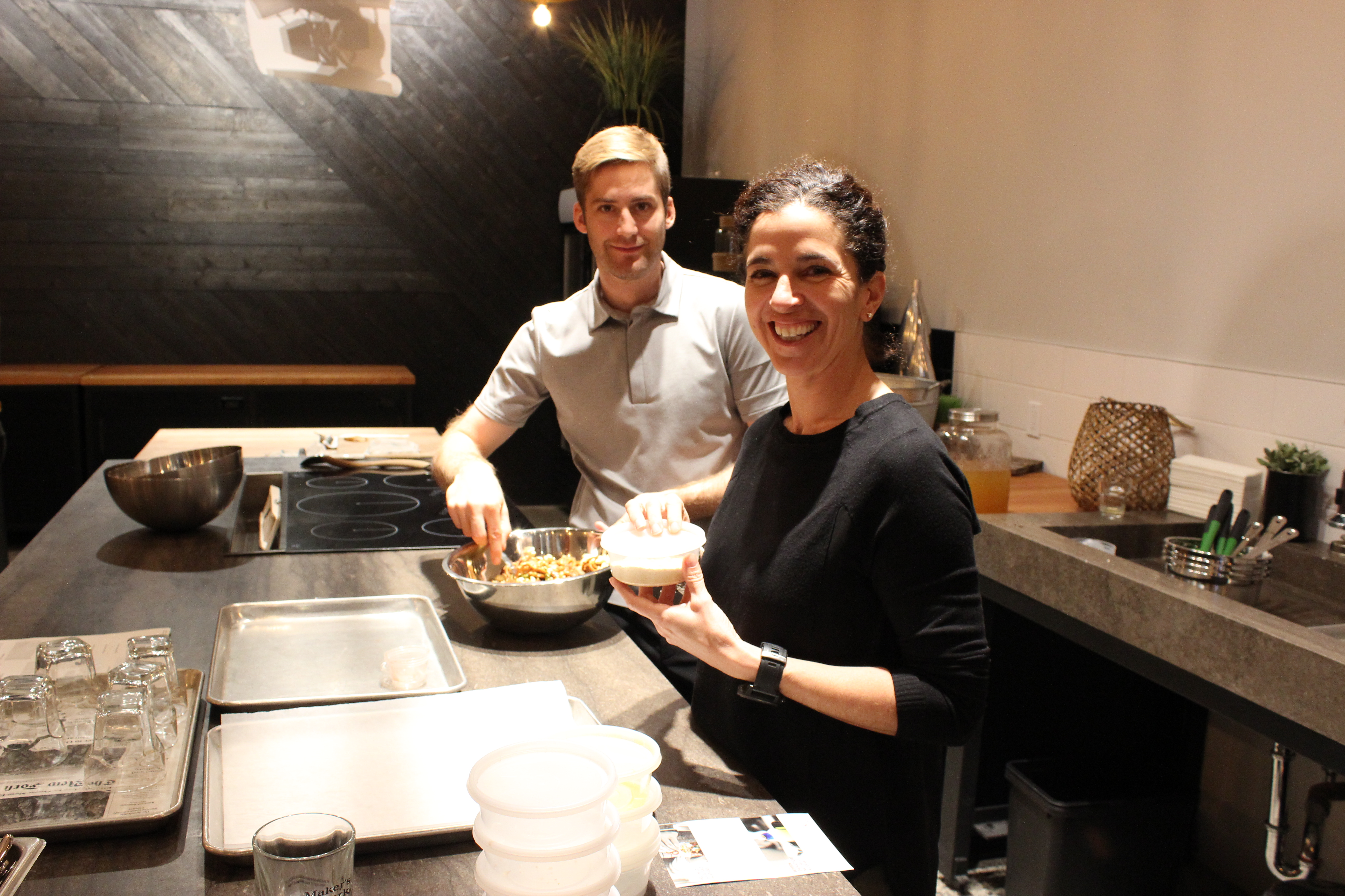 atelier culinaire en compagnie d’Hugo Houle et Mélanie Olivier