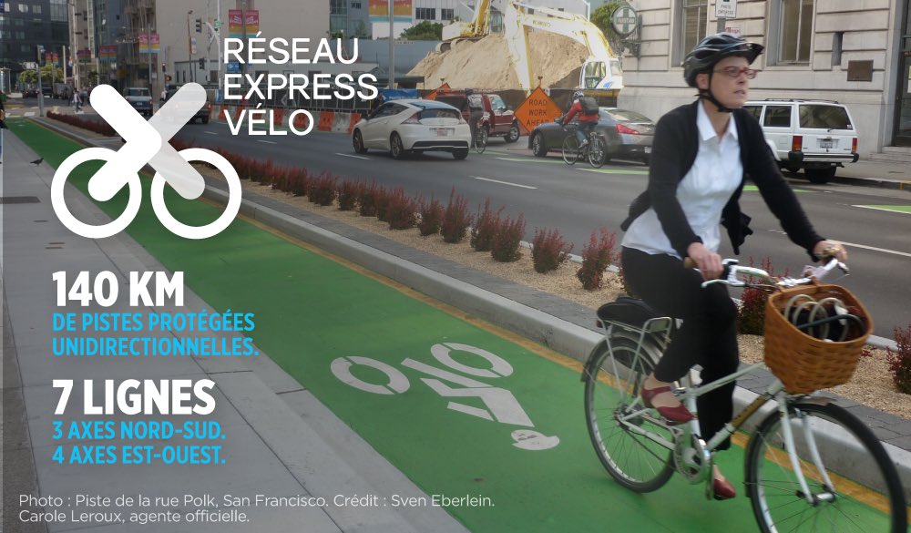 Réseau express vélo Projet Montréal