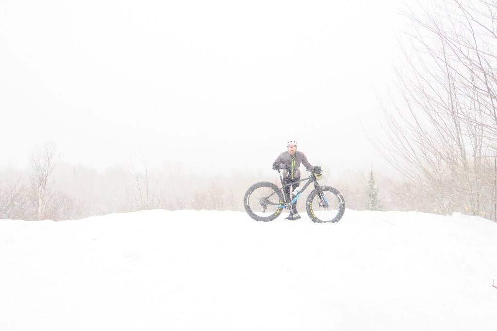Fat bike au parc du Mont Loup&nbsp;Garou