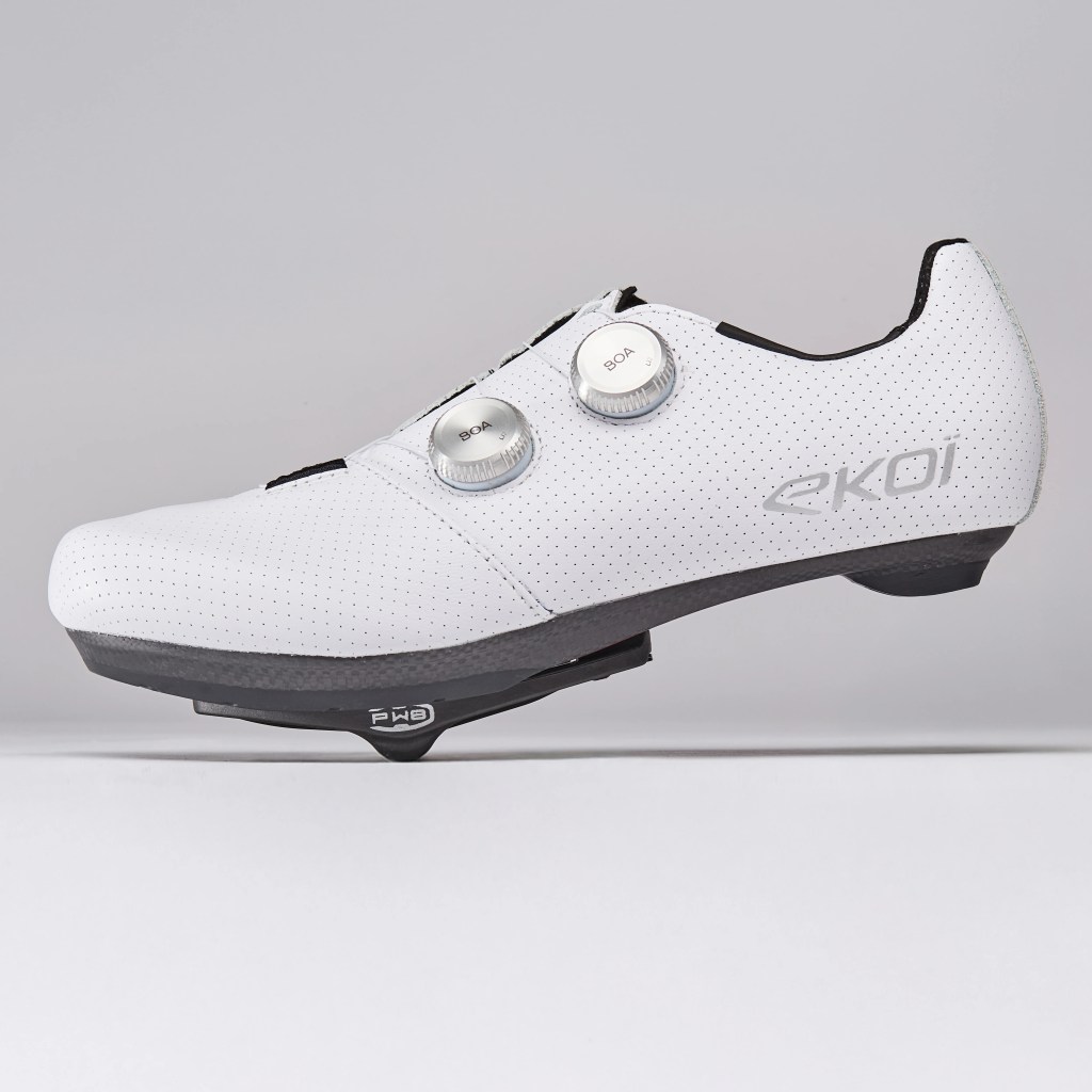 Pédale de vélo de route PW8 et chaussure C12 d'EKOI