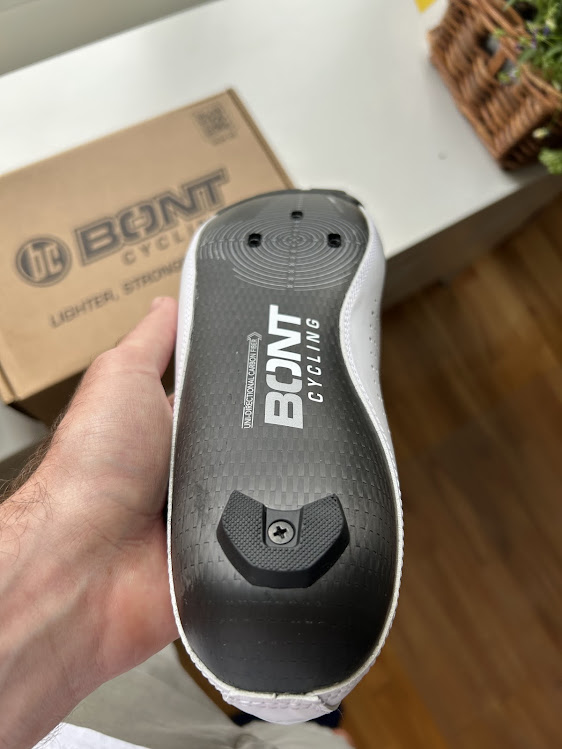 chaussures de vélo à semelle de carbone Bont Vaypor